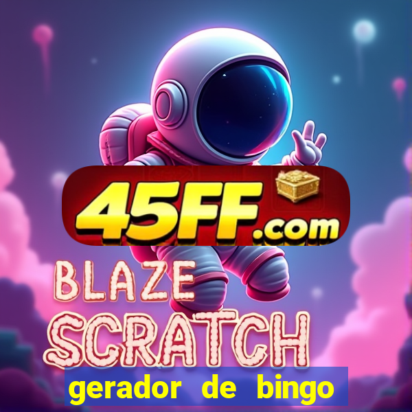 gerador de bingo cha de bebe